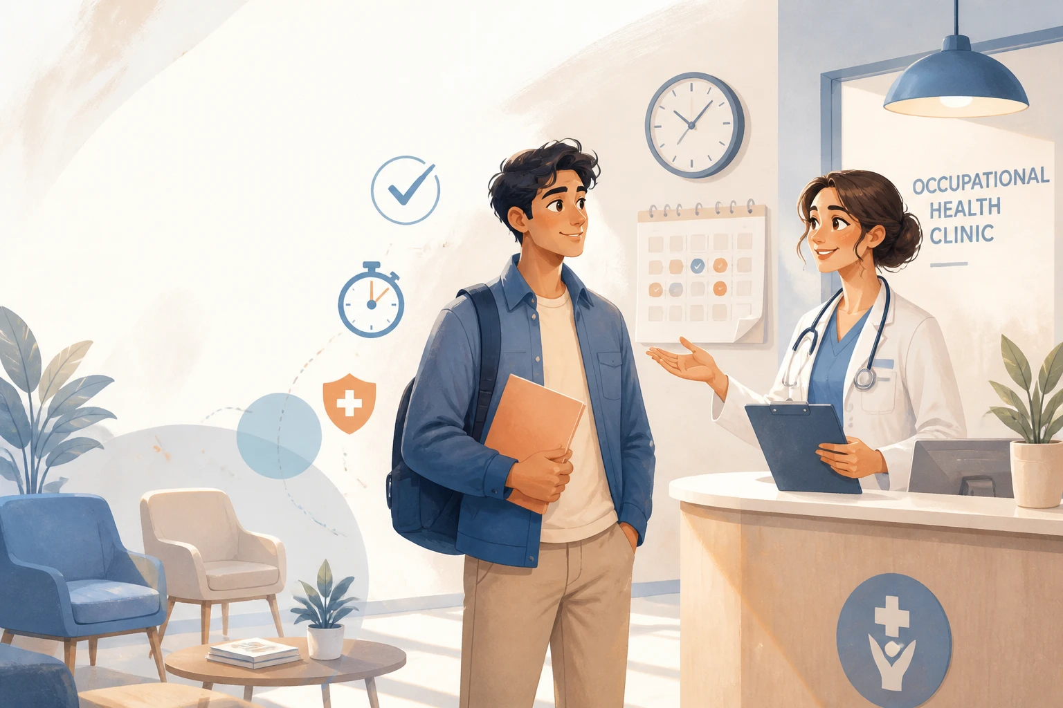 Visite médicale en intérim : obligations, délais et dispense